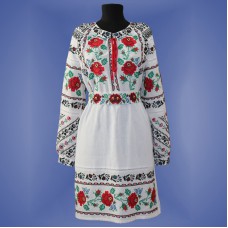 Embroidered dress "Magic"